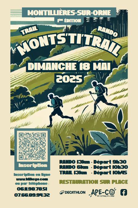 Affiche monts ti trail
